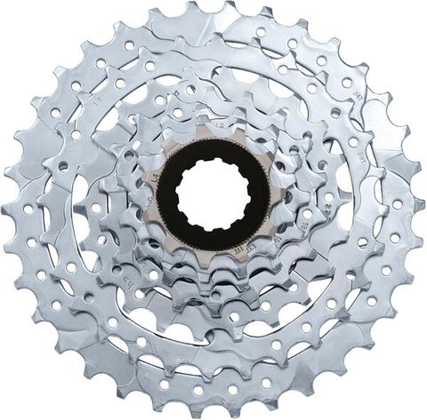 7 Speed Cassette, 11-34T - Silver, Sunrace