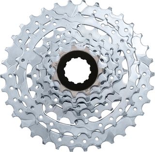 7 Speed Cassette, 11-34T - Silver, Sunrace