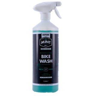 BIKE WASH - Oxford Mint Biodegradeable Bike Cleaner with Mint Scent, 1 ltr , All purpose cleaner specifically formulated to quickly remove dirt and grime leaving a Bright and Sparking Finish
