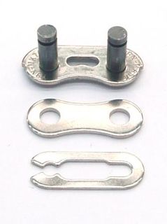 CONNECTING LINKS - 1/8", Spring Clip Type, For 1864A & 1858A, SILVER (Sold Individually)
