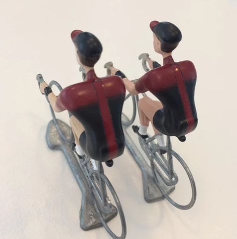 FLANDRIENS Models, 2 x Hand painted Metal Cyclists, Team Ineos 2019
