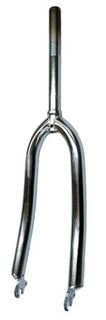 FORK  24", Threaded 100mm, W/OUT  PIVOT, SILVER, 22.2