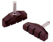 BRAKE SHOES - Cantilever Brake Shoes, 53mm (Sold in Pairs)