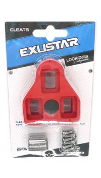 CLEATS  9 degree float, Look Delta compatible.  RED