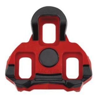 CLEATS  and hardware, red 6 degree  float, for Garmin Vector pedal