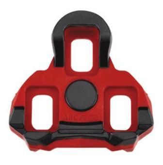 CLEATS  and hardware, red 6 degree  float, for Garmin Vector pedal