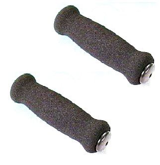 GRIPS MTB FOAM BLACK 135mm w/end plugs