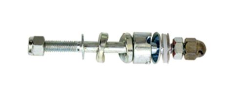 BOLT - For FRONT Caliper Brake, M6, 27/51mm, SILVER (Sold Individually)