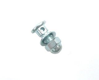 ANCHOR BOLT & NUT - M5, Dome Nut, Alloy, SILVER (Sold Individually)
