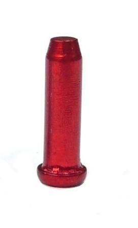 END CAP - Inner Wire End Cap, 2.3mm Inside Dia, RED (Bag of 50)
