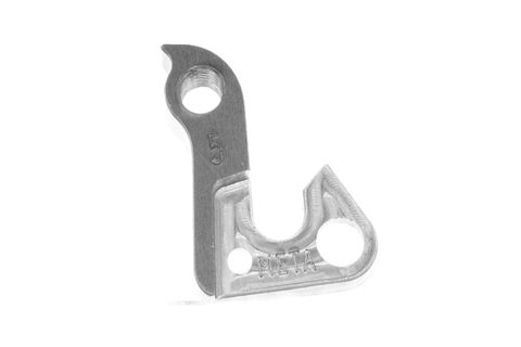 META CNC DERAILLEUR HANGER  - Model 5, Material 6061 T651 Aviation Aluminium, CNC Machined, Silver, Mongoose, Haro, Azonic, Diamondback, Iron-Horse, KHS, FOCUS, Motobecane, Sette