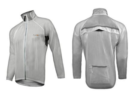 Wind & Rain Jacket  FUNKIER ,Lecco/ Transparent, Large, Stowaway