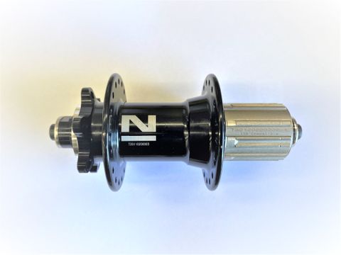 Hub, Novatec  8/11 Speed Cassette 6 Bolt DISC Black 36H SEALED (135mm OLD) Q/R A2 Body