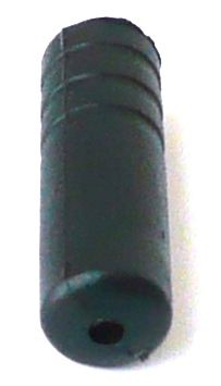 END CAP - Plastic End Cap For Gear, 4mm Dia, BLACK (Bottle of 100)