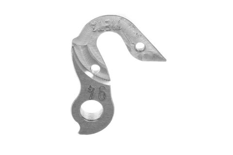META CNC DERAILLEUR HANGER  - Model 94, Material 6061 T651 Aviation Aluminium, CNC Machined, Silver, TIME