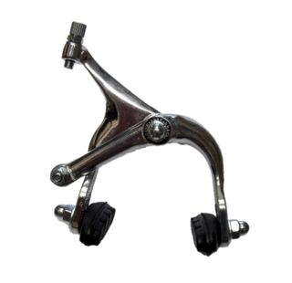 BRAKE - Caliper Brake Set, 45-57mm Reach, Single Pivot, Alloy, Nutted, SILVER (Front & Rear)