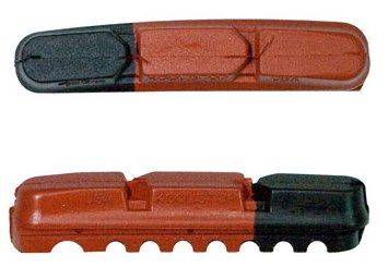 BRAKE PADS - KOOL STOP  DURA 2 INSERT DUAL  KSDR2DL