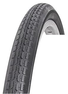 TYRE  27 x 1.3/8 BLACK, Quality vee Rubber tyre (37-630)
