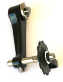 CHAIN TENSIONER - Single Speed, Alloy/Steel, BLACK