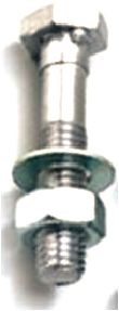 BOLT  M8, 55mm, with Washer & Nut, Steel  (Bag 4)