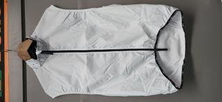WIND VEST - FUNKIER PINARELLO Mens Pro Wind Vest, 100% Polyester, WHITE, LARGE
