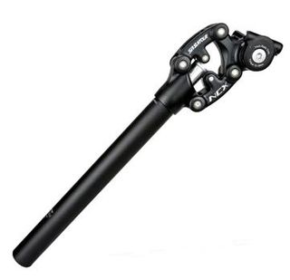SEATPOST, SUSPENSION, 27.2x 350 BLACK, SR Suntour NCX. Medium Spring Fitted