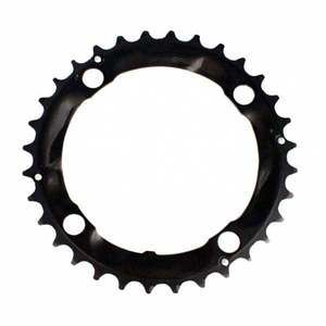 CHAINRING - MTB "STRONGLIGHT", 32T, 5083 Black  Shimano - 104mm BCD, 4 Hole for 9 Speed