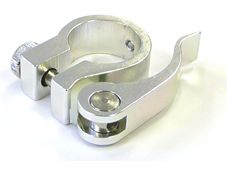 Seat clamp QR 25.4mm silv