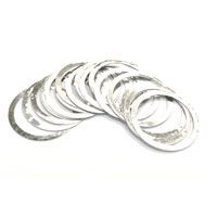 SPACER  Micro for head parts, 1 1 /8" silver, 0.25mm, bag of 20