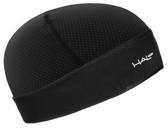 HALO HEADWEAR -  BLACK Halo Skull Cap, One size fits all, "Halo Sweat Seal, channels sweat away"