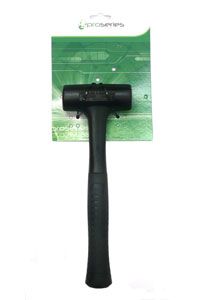 Hammer, non rebound, Urethane head, rubber handle