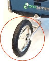 REPLACEMENT FRONT Wheel for PET Trailer/Jogger 2in1.