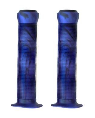 Grips BLUE/BLACK 2 color mix,  L147mm, Kraton