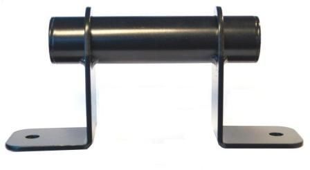 FORK MOUNT  for 20mm Axle, 110mm wide, Supplied With Mounting Hardware, BLACK