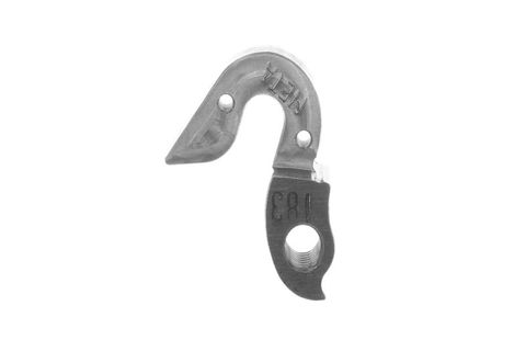 META CNC DERAILLEUR HANGER  - Model 183, Material 6061 T651 Aviation Aluminium, CNC Machined, Silver, RIDLEY