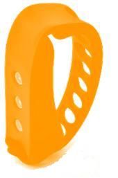 REAR Light, USB, multi fitting silcon strap for arm or ankle fitment, High power 3 red LEDs, 45hr run time,ORANGE. Two Wheel Cool   (special pricing, we are making room to expand our ranges)