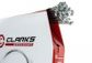 Gear Cable, File box qty 100, Die drawn , stainless SLICK, 1.1mm , 4mm x 4mm nipple , MTB and road, 2275mm
