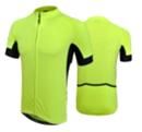 JERSEY - FUNKIER CEFALU Mens Active Short Sleeve Jersey 100% Polyester, Yellow, LARGE