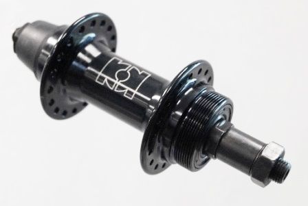 Hub, Alloy, Screw On MultiSpeed Q/R Black 36H (135mm OLD)