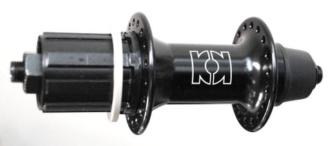 Hub, 8-10 speed also 7 Speed w/3mm washer supplied . Q/R BLACK 36H , (135mm OLD) .