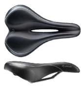 Saddle, Velo Voam Swan O, Butterfly-Shape MTB Gel w/cut out, 375g, 255 x 175mm