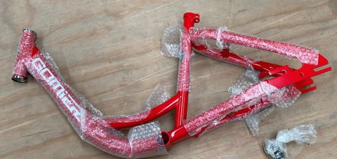 FRAME AND FORK AND HEADFITTINGS FOR 20 GOMIER TRICYCLE 2500Series  RED