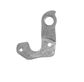 META CNC DERAILLEUR HANGER  - Model 62, Material 6061 T651 Aviation Aluminium, CNC Machined, Silver, BMC