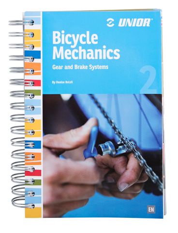 Unior Bicycle Mechanics Book 2   627722  Volume II covers gear and brake systems on 318 pages.