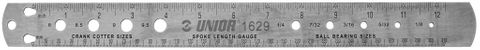 Unior Spoke Ruler 357.5x30.8mm 620561 Professional Bicycle Tool, quality guaranteed