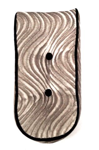 SISSYBAR BACK REST VELOUR - SILVER