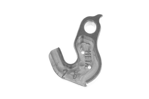 META CNC DERAILLEUR HANGER  - Model 28, Material 6061 T651 Aviation Aluminium, CNC Machined, Silver,  SPECIALIZED