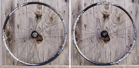 Very Special Pricing ! Below cost !!  Wheelset, Aclass Professional 26" centerlock Disc, F/R, VXD3, Black welded rim, DT spokes