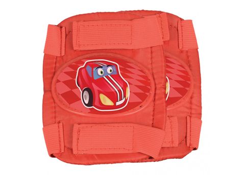 ELBOW & KNEE PAD SET - Little Racers Elbow & Knee Pad Set, RED - Oxford Product