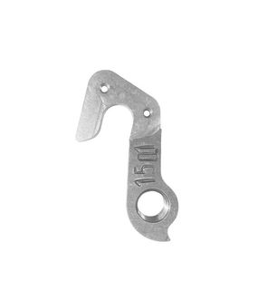 META CNC DERAILLEUR HANGER  - Model 150.1, Material 6061 T651 Aviation Aluminium, CNC Machined, Silver, GT